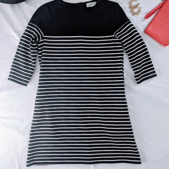 Petit Garcon Striped Shift Dress - Picture 1 of 3